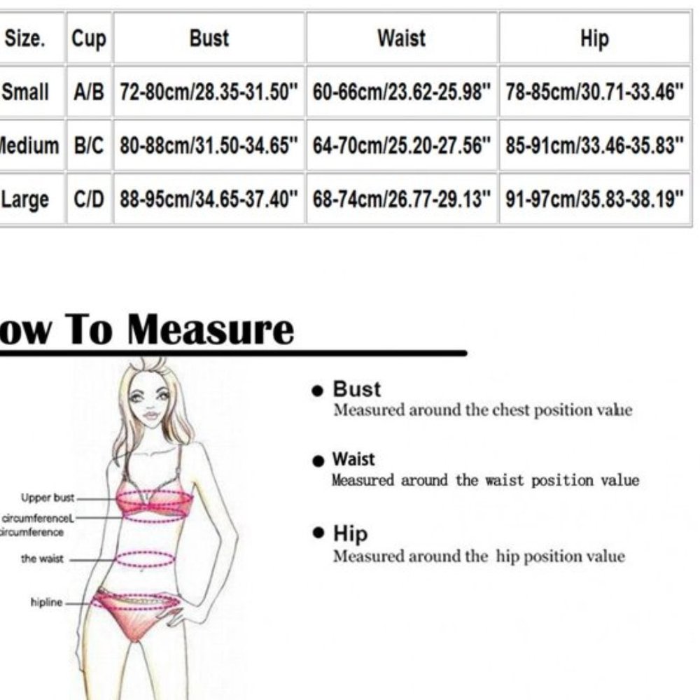 Red Triangle Bikini - Picture 4 of 4